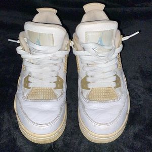 air jordan 4 retro gs 'linen' 2017